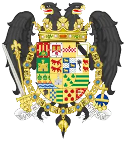 Coat of Arms as Duke of Alburquerque (1942-1994)