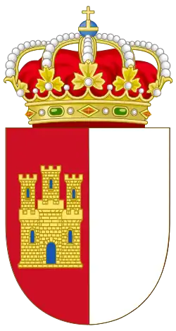 Coat of arms of Castilla–La Mancha (1983–)