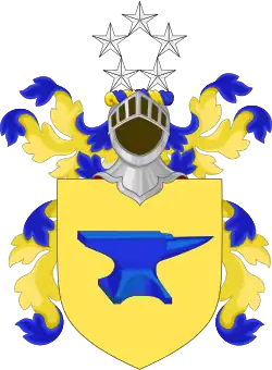 President Eisenhower: a blacksmith's anvil, as Eisenhauer is German for "iron-hewer"