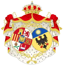 Coat of Arms of Julie Clary as Queen Consort of Spain