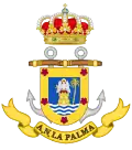 Coat of Arms of the Naval Assistantship of La Palma Maritime Action Forces (FAM)