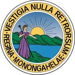 Coat of arms of Morgantown, West Virginia