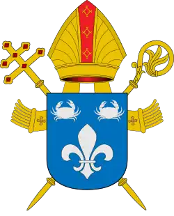 Coat of arms of the Metropolitan Archdiocese of Aracaju