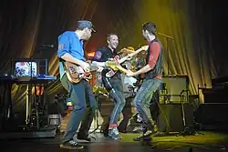 Coldplay performing at Viva la Vida Tour