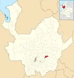 Location of the municipality of Alejandría in the Antioquia Department