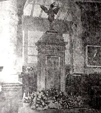 Newcastle Commercial Exchange war memorial (demolished)