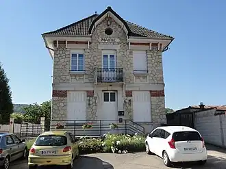 The town hall of Concevreux