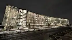 Cooksville go station Mississauga, night view