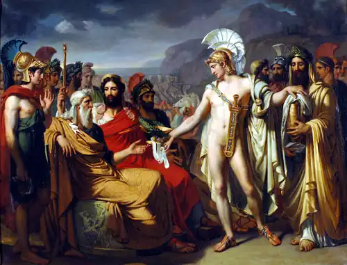 Achilles Introduced to Nestor, 1820