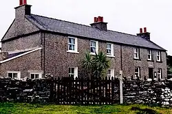 Cummal Beg Visitor Centre (right) and Creg y Shee Tea Room (left)