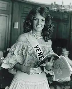 Miss Venezuela 1977 Cristal Montañez, Departamento Vargas