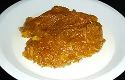 Kiveve served in a bowl with milk.