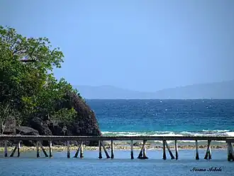Pier at Flamenco Beach