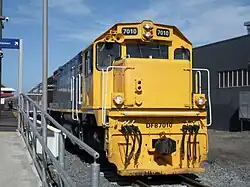 DFB7010 at Morningside station