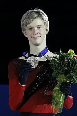 Daniel Grassl at the 2019 World Junior Championships
