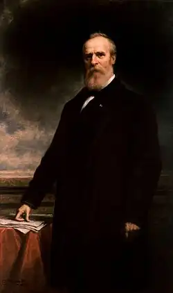 Portrait of Rutherford B. Hayes by Daniel Huntington, 1884