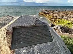 Darwin Rocksitters Club Memorial Plaque, April 2024