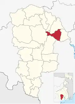 Location of Daspur - I