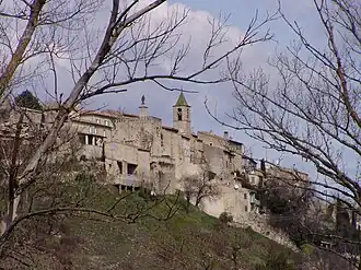 A view of the village of Dauphin