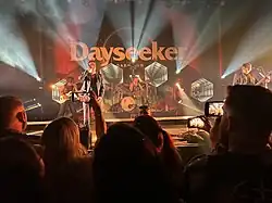 Dayseeker playing in Las Vegas during their Dark Sun tour