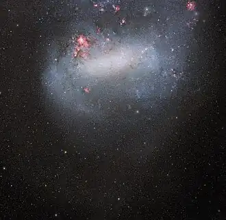 Part of the SMASH dataset showing a wide-angle view of the Large Magellanic Cloud[59]
