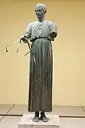 Charioteer of Delphi, bronze, 475&nbsp;BCE,