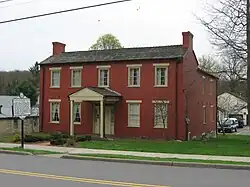 Red house of Delta Tau
