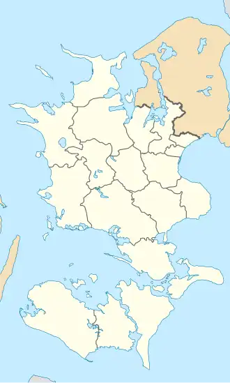 Vipperød is located in Denmark Region Zealand