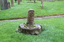 Churchyard cross, St Andrew's churchyard