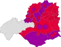 2003 results map