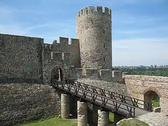Despot Stefan Tower by Despot Stefan Lazarević at Belgrade Fortress, 1405