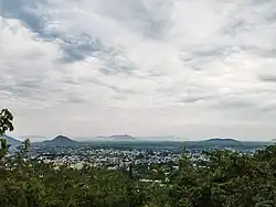View of the town from Hanuman Hill