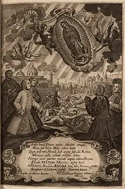 Image 4Mexico City epidemic of 1737, with elites calling on the Virgin of Guadalupe (from History of medicine)