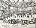 The banquet hall with the Brauttafel&nbsp;[de]