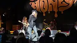 Justin Smolian, Marc LaBelle, and Corey Coverstone in 2021 in Holmdel, New Jersey