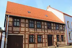 Old timber framed house