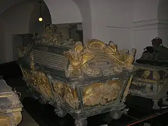 The sarcophagus of Margrave Philipp Wilhelm von Brandenburg-Schwedt, 2006