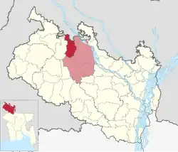 Location of Domar