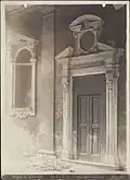 Osvaldo Lissoni, A door of Palazzo Arese Pallavicini, 1924–1925, Milan, Italy