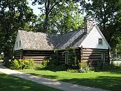 James Duane Doty's cabin on Doty Island