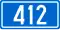 D412 state road shield