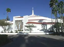 The Pavilion of Light of the Phoenix First Assembly of God, or simply "Phoenix First", is an Assemblies of God megachurch. The structure was built in the 1980s and is located at 13613 N. Cave Creek Road. As of 2011, it was the second largest Assembly of God church in the U.S. with an average Sunday attendance of 10,000.