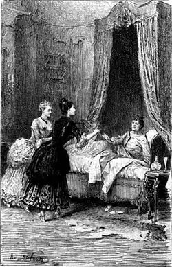 Illustration from the Confessions du comte de *** by Charles Pinot Duclos