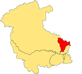 Location of the ward
