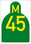 Metropolitan route M45 shield