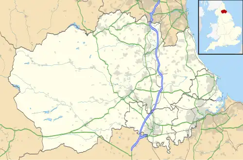 Startforth is located in County Durham