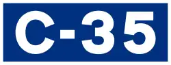 Autovía C-35 shield}}
