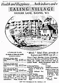 Ealing Village 1930's newspaper ad