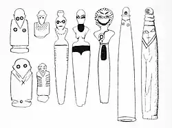 Early Naqada II statuettes.[6]