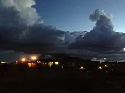 Bar at the Inata Gold mine